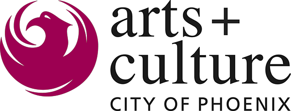 city of phoenix arts + culture logo